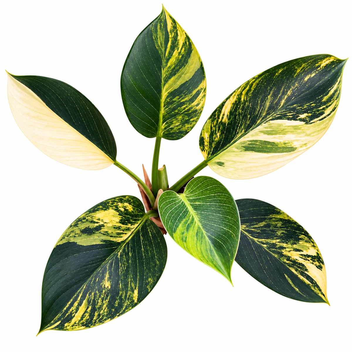 Philodendron Birkin Aurea