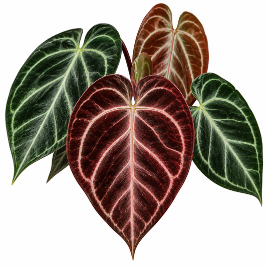 Anthurium Red Crystallinum
